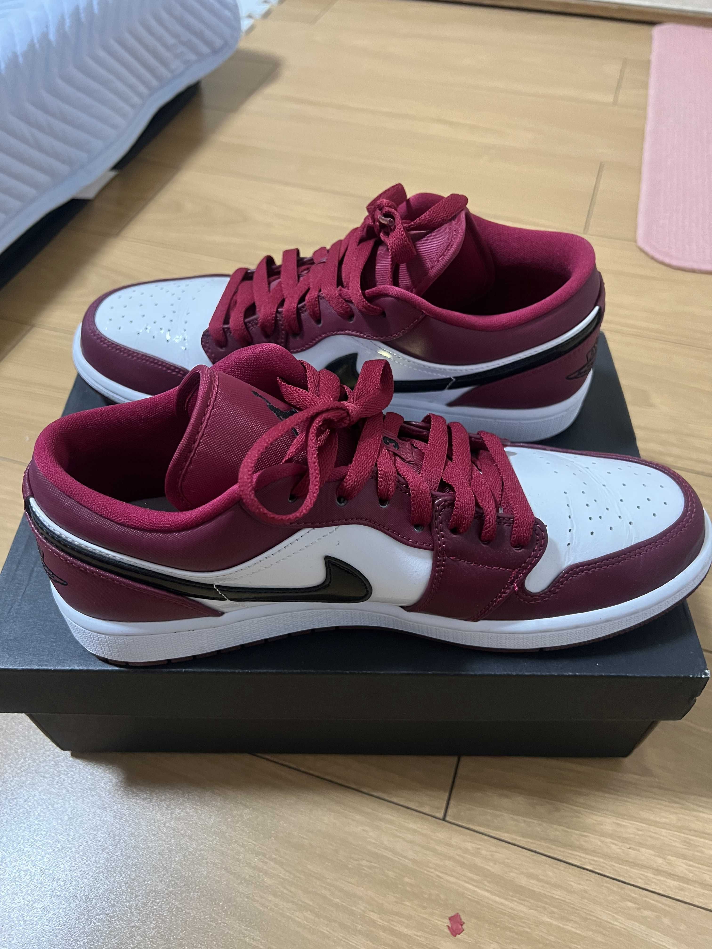 NIKE AIR JORDAN 1 LOW "NOBLE RED"