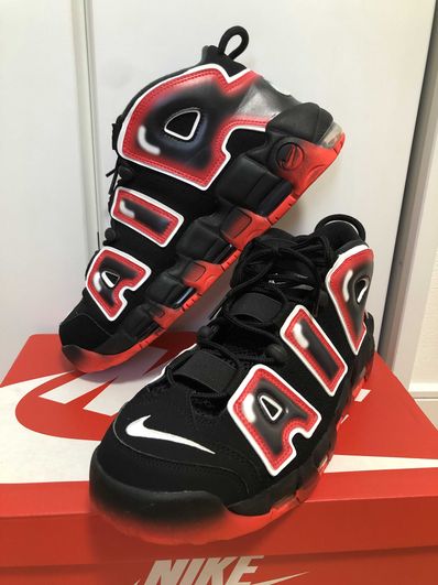 NIKE AIR MORE UPTEMPO "LASER CRIMSON"