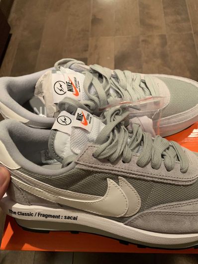 Fragment × sacai × Nike LD Waffle "Light Smoke Grey"