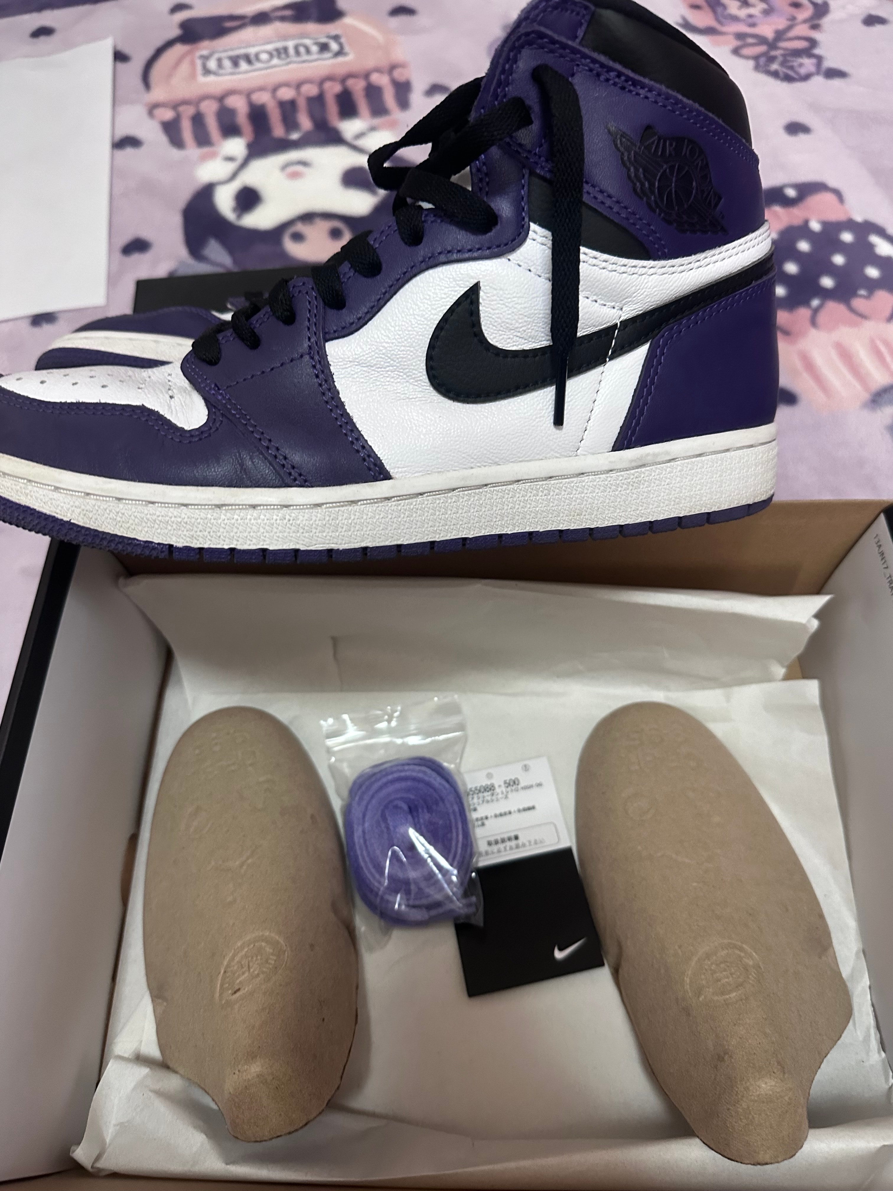 Nike Air Jordan 1 Retro High OG "Court Purple/White/Black" (2020)