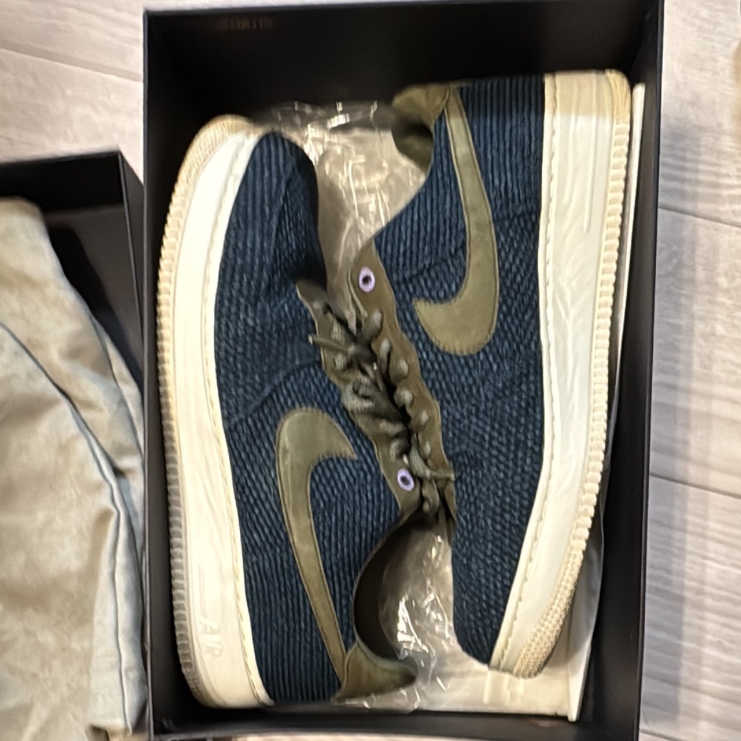 Nike Air Force 1 Low AIZOME ID Nikelab Ma5 "Blue/Olive"