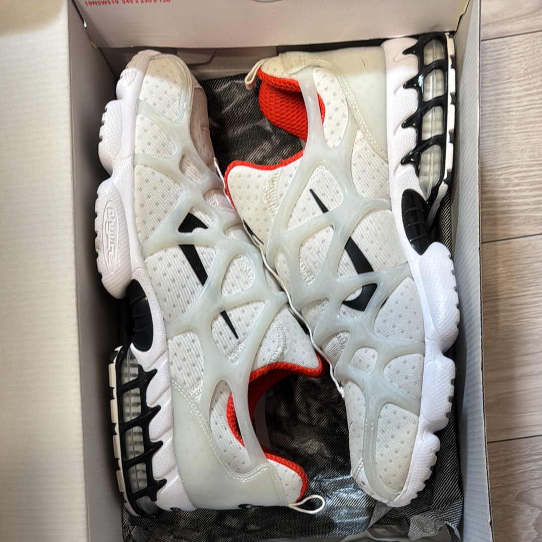 Stussy × Nike Air Zoom Kukini "White/Red"