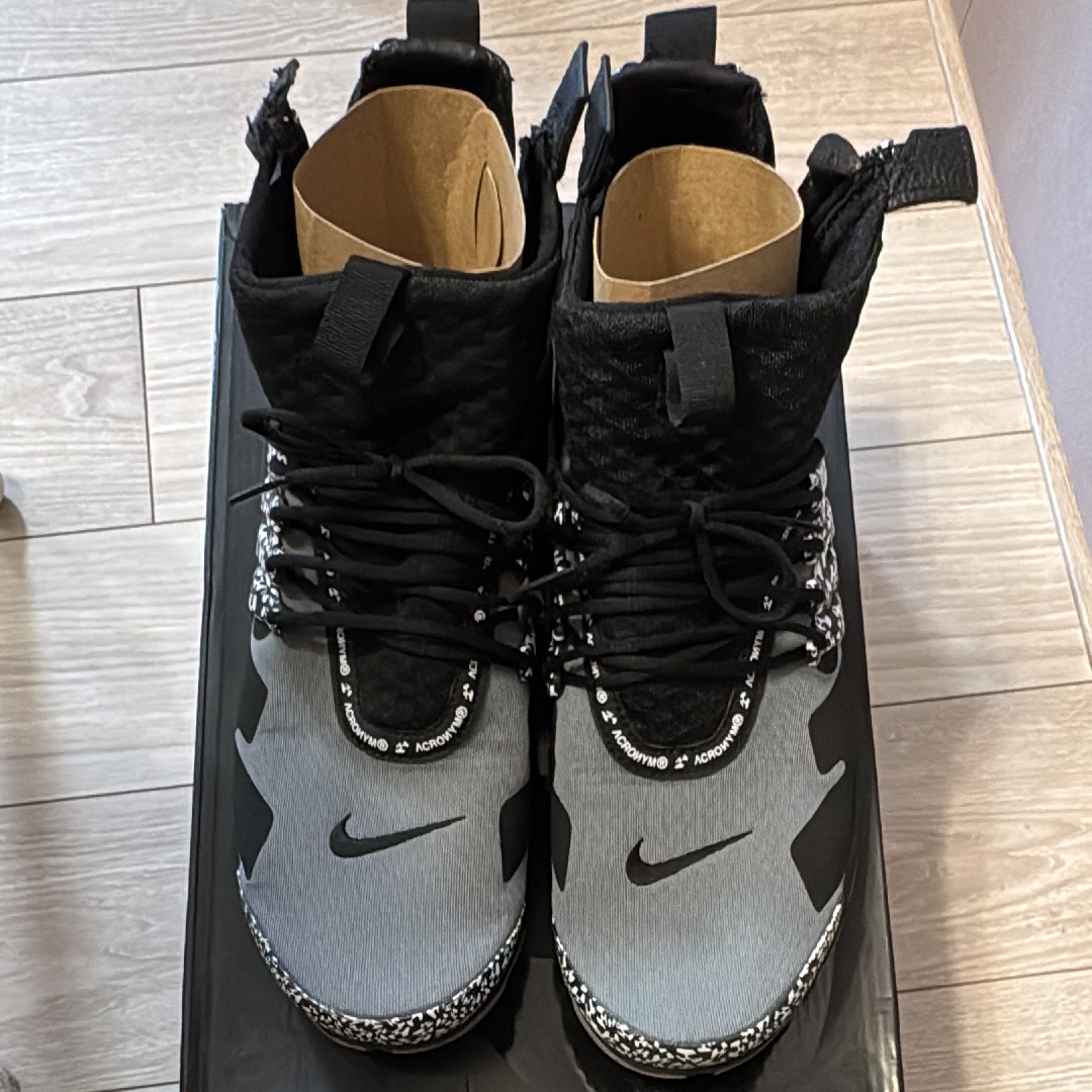 ACRONYM × Nike Air Presto Mid "Cool Grey/Black"
