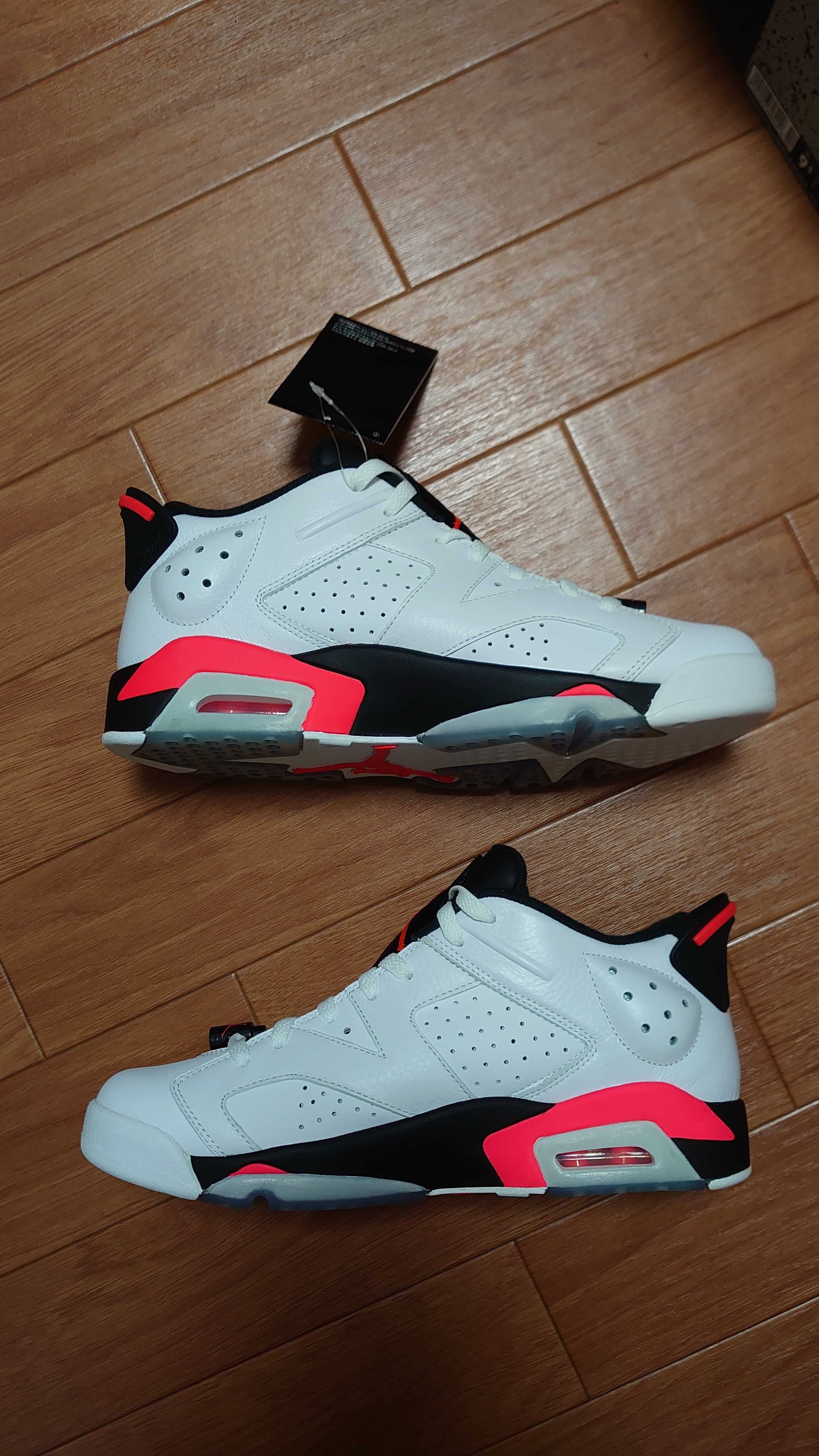 Nike Air Jordan 6 Low "Infrared/White"