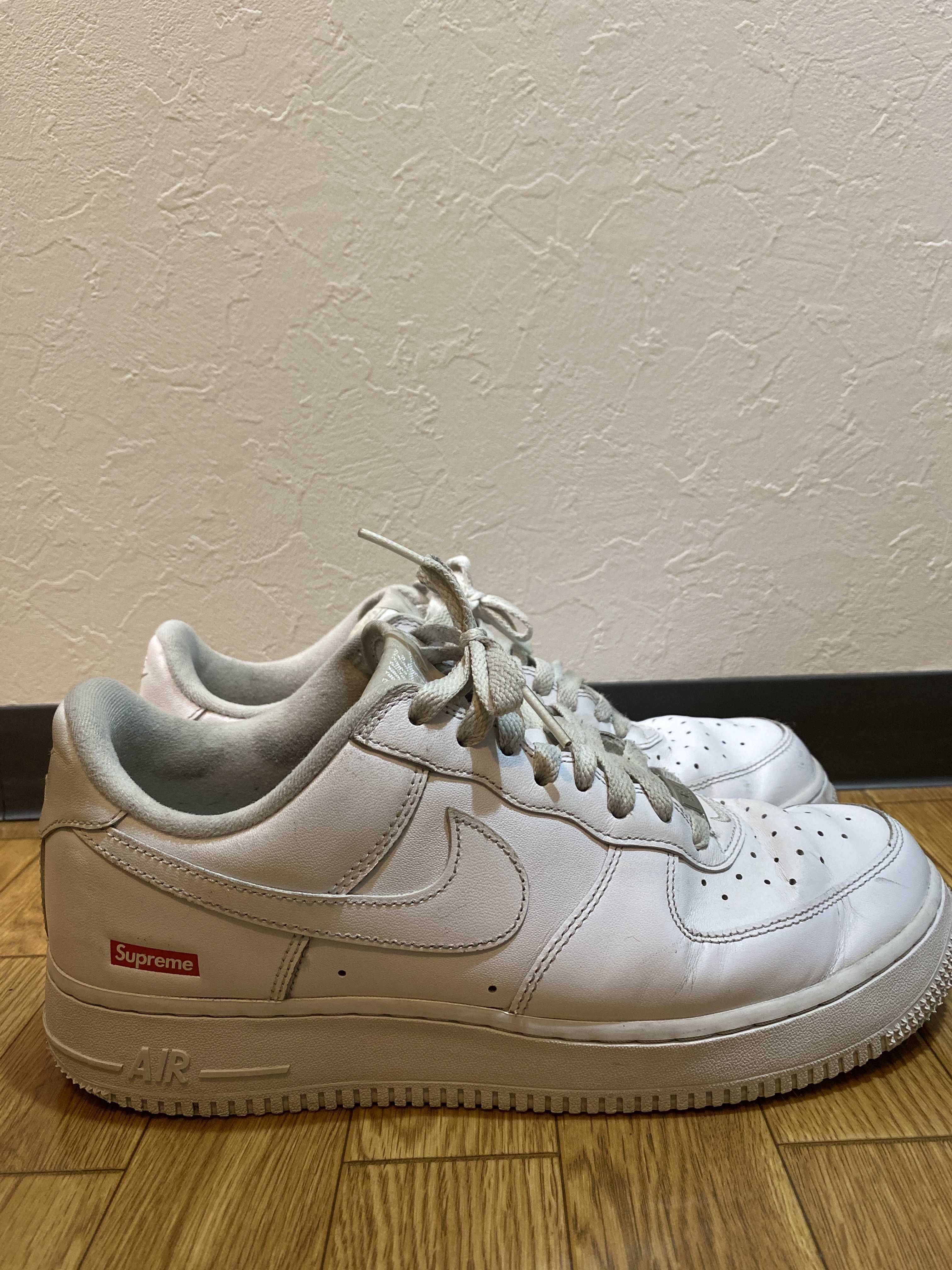 Supreme × Nike Air Force 1 Low "White"
