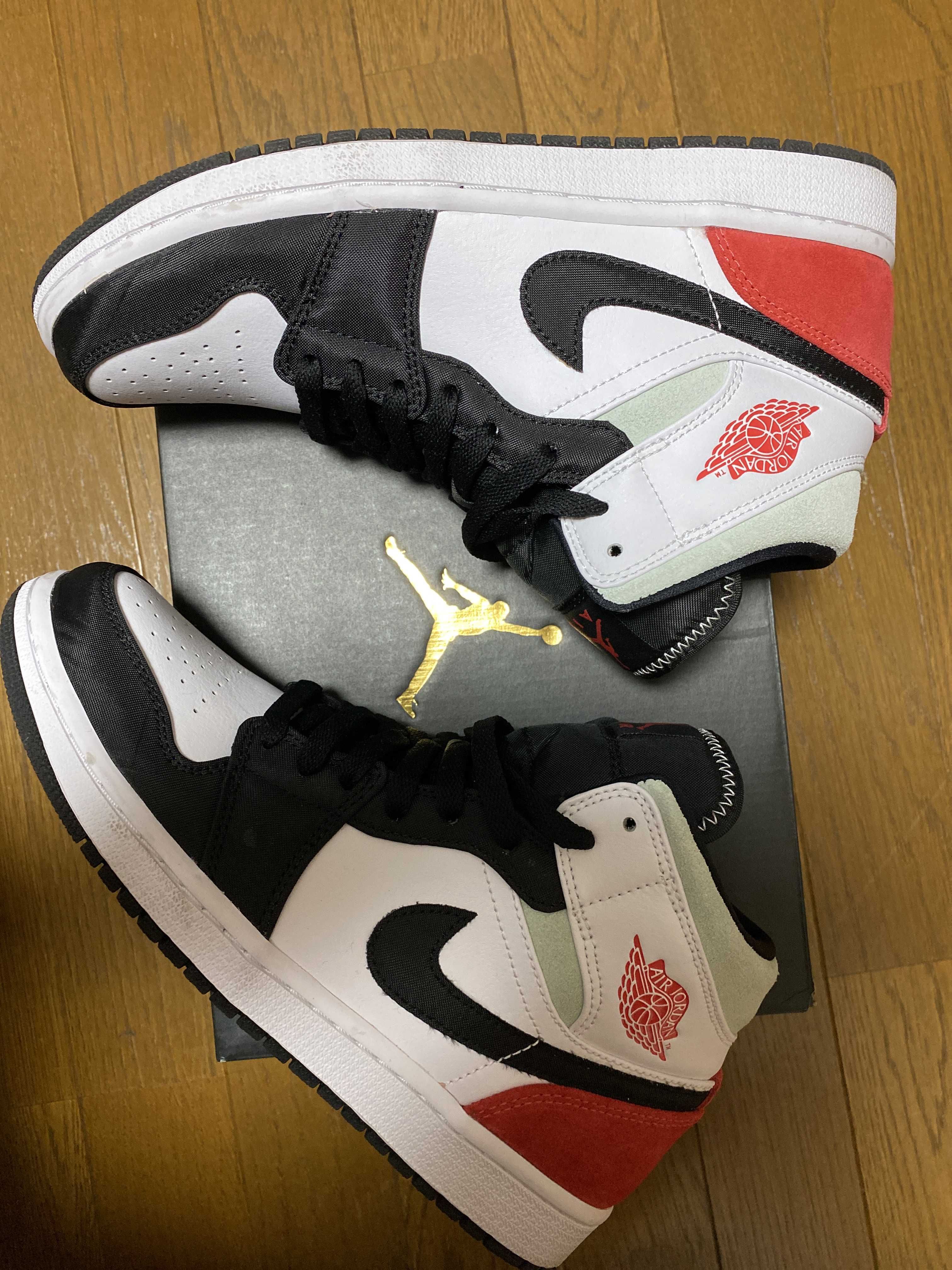 Nike Air Jordan 1 Mid SE "Black/Red/White"