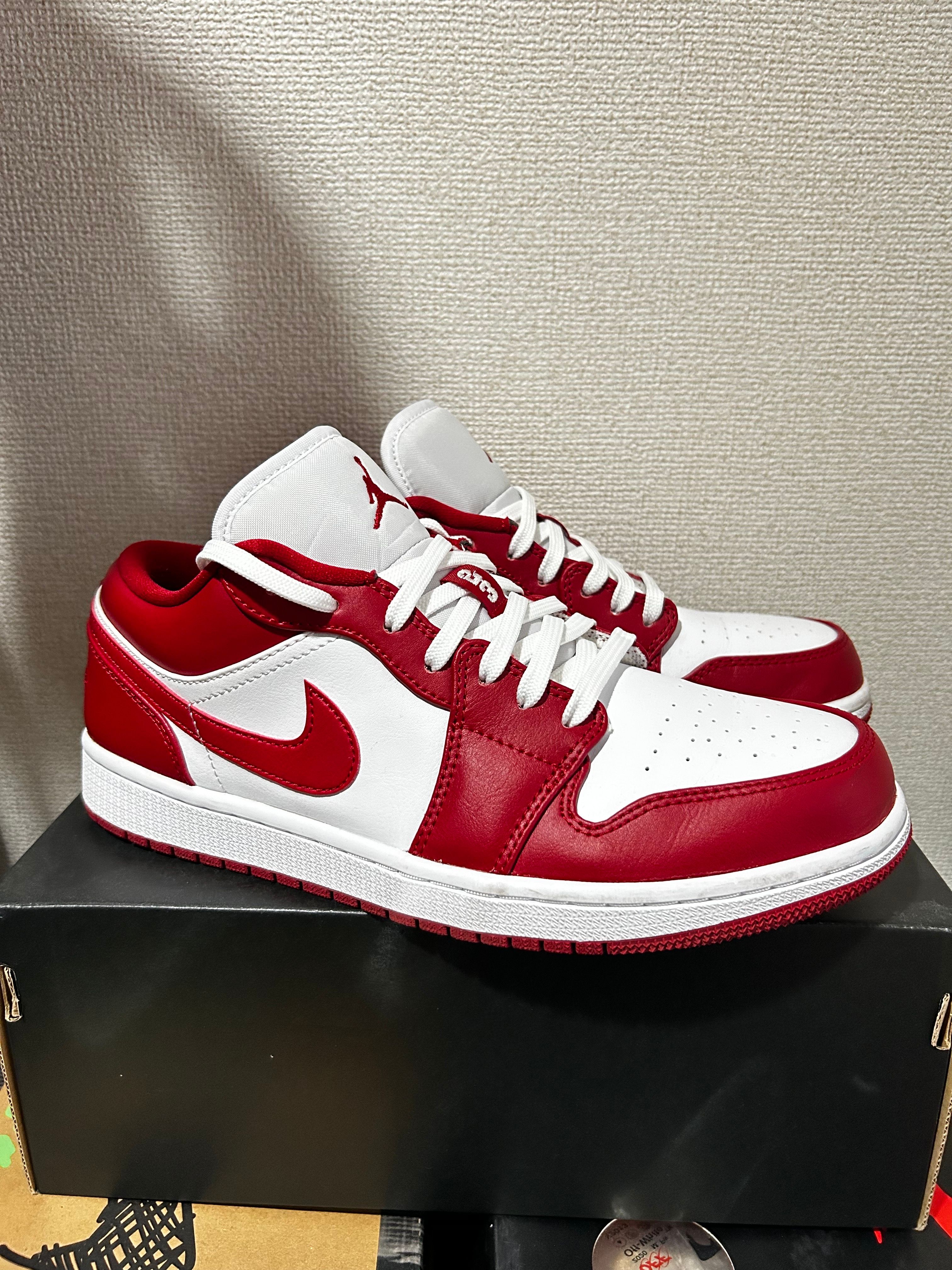 Nike Air Jordan 1 Low "Gym Red/White"