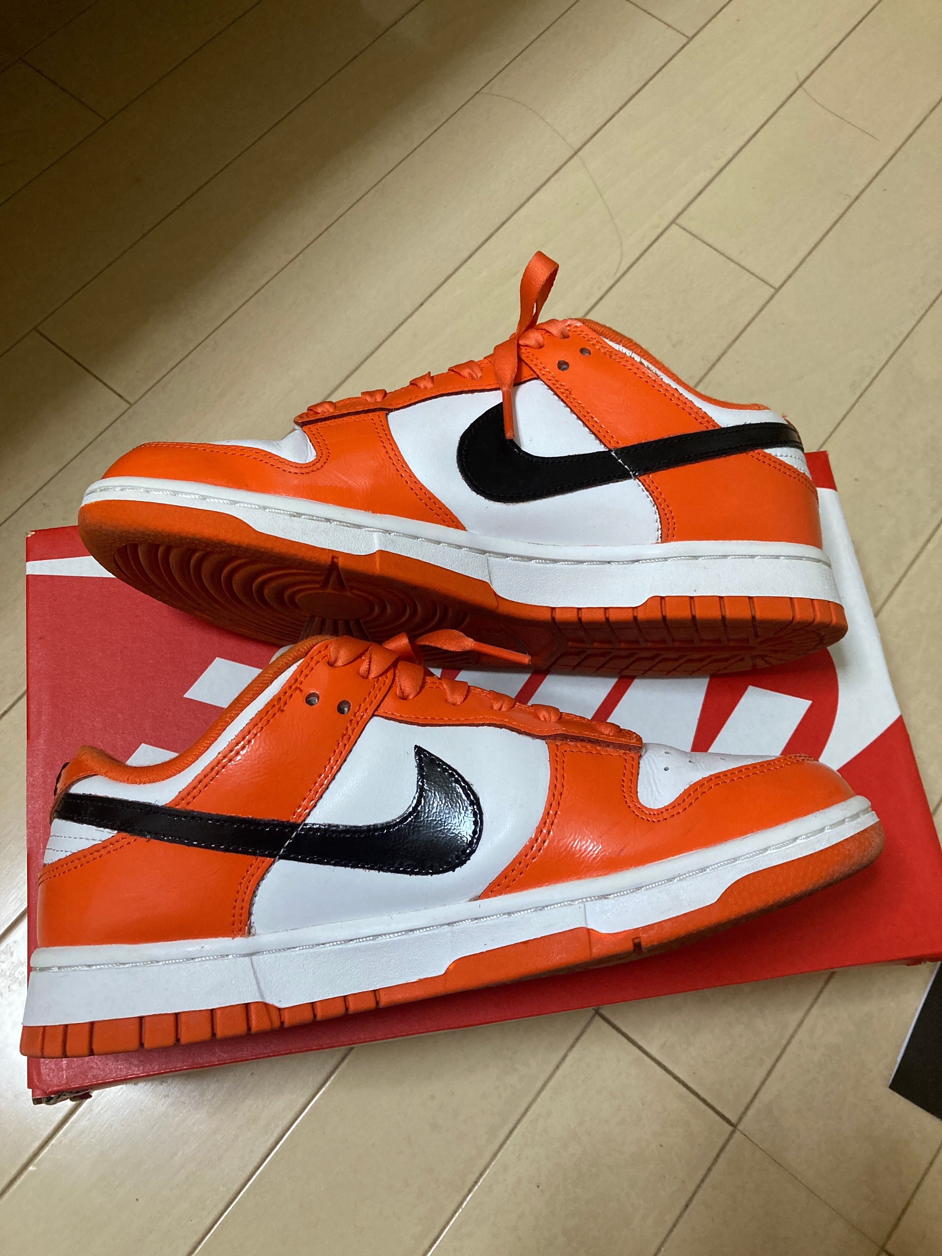 Nike Women's Dunk Low "Patent Orange"