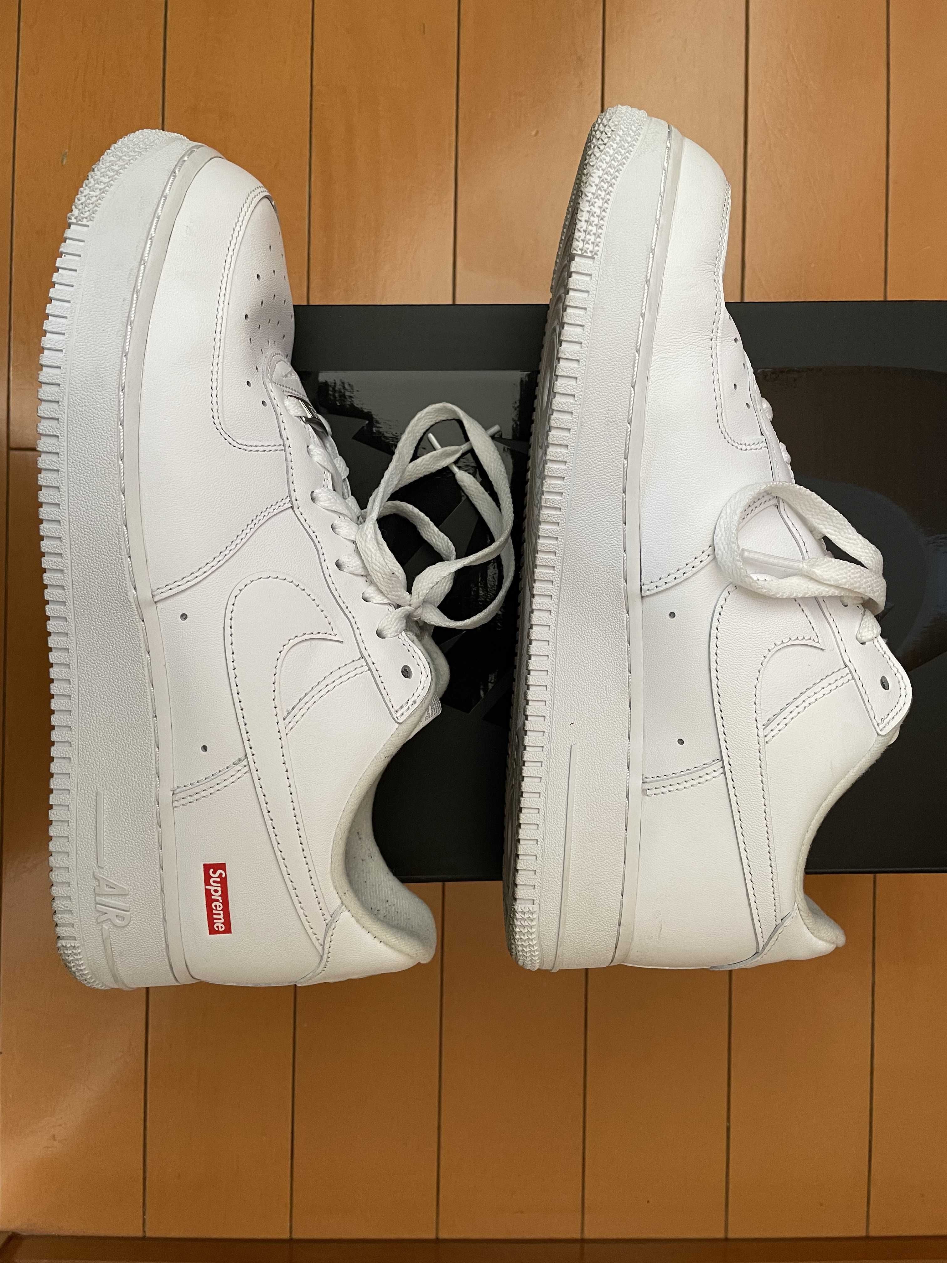 Supreme × Nike Air Force 1 Low "White"