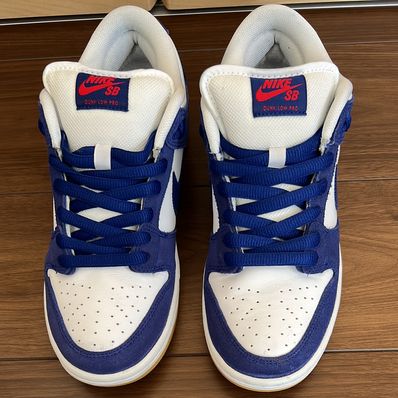 Nike SB Dunk Low "Los Angeles Dodgers/Deep Royal Blue"