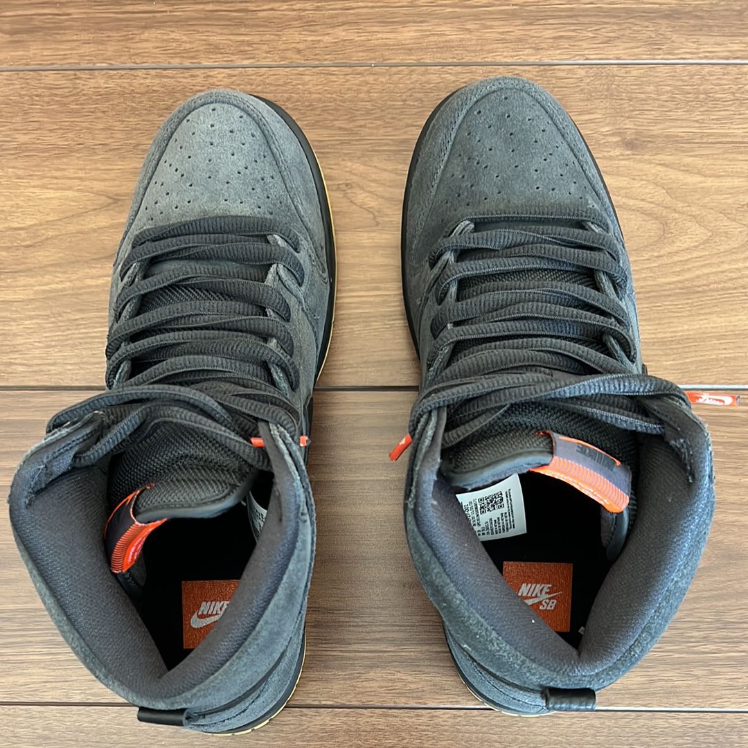 Nike SB Dunk High Orange Label "Dark Grey"