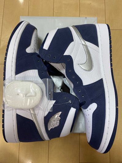 Nike Air Jordan 1 High OG CO.JP "White/Midnight Navy" (2020)(ブリーフケースなし)