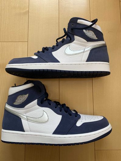 Nike Air Jordan 1 High OG CO.JP "White/Midnight Navy" (2020)(ブリーフケースなし)