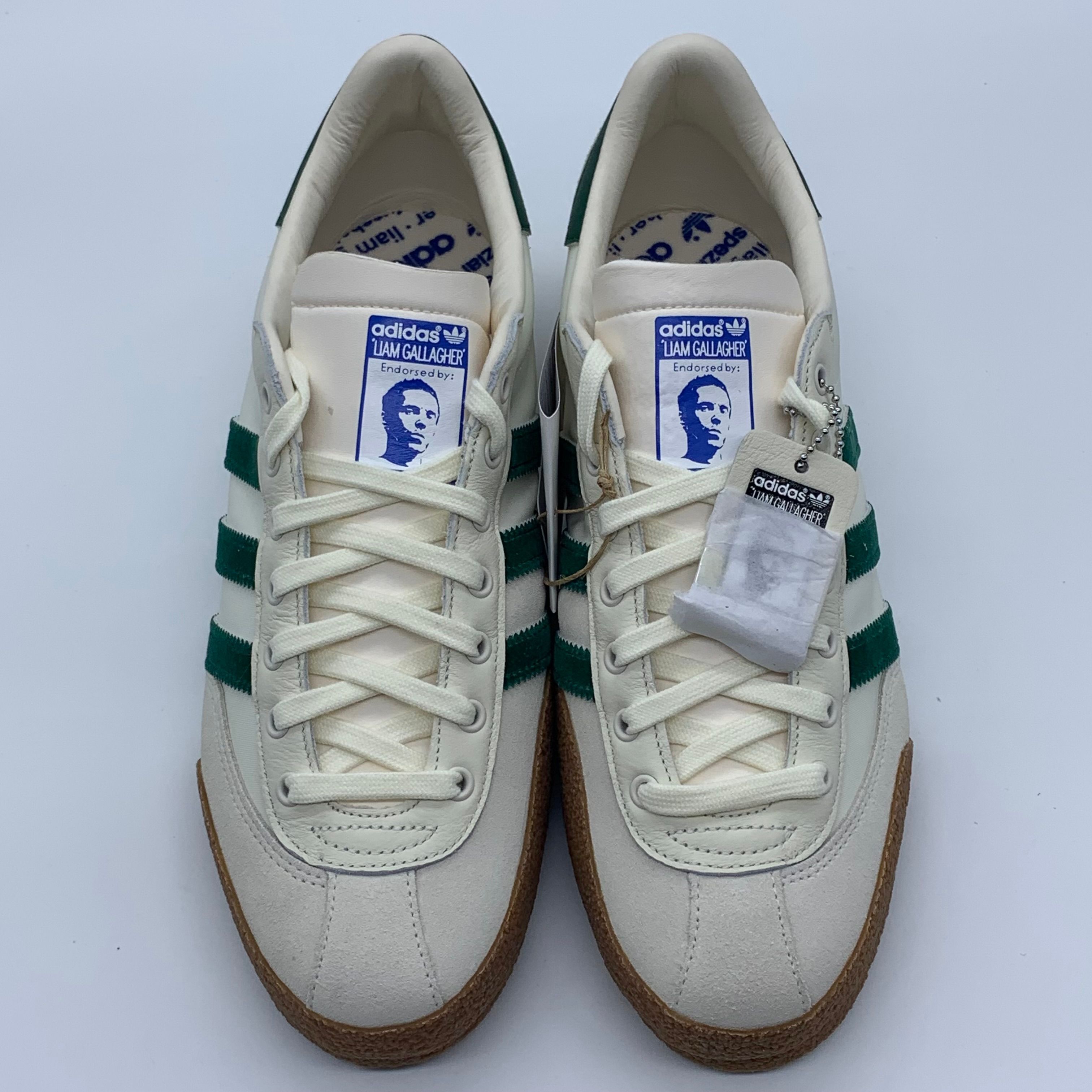 リアム・ギャラガー × アディダス LG2 スペツィアル "カレッジグリーン"