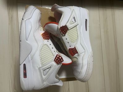 Nike Air Jordan 4 Retro "White/Team Orange"