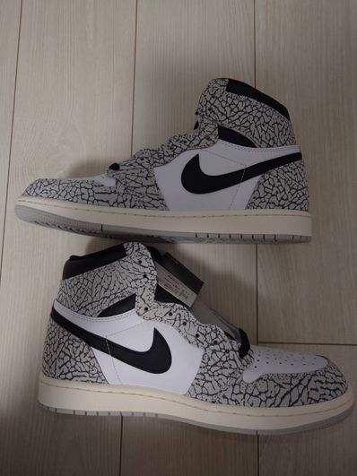 Nike Air Jordan 1 High OG "White Cement/Safari"