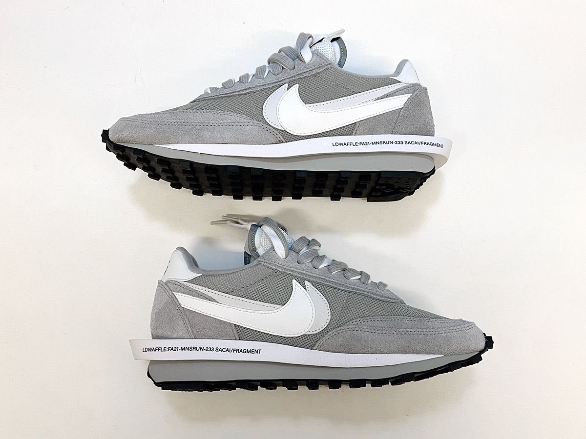 Fragment × sacai × Nike LD Waffle "Light Smoke Grey"