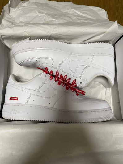 Supreme × Nike Air Force 1 Low "White"