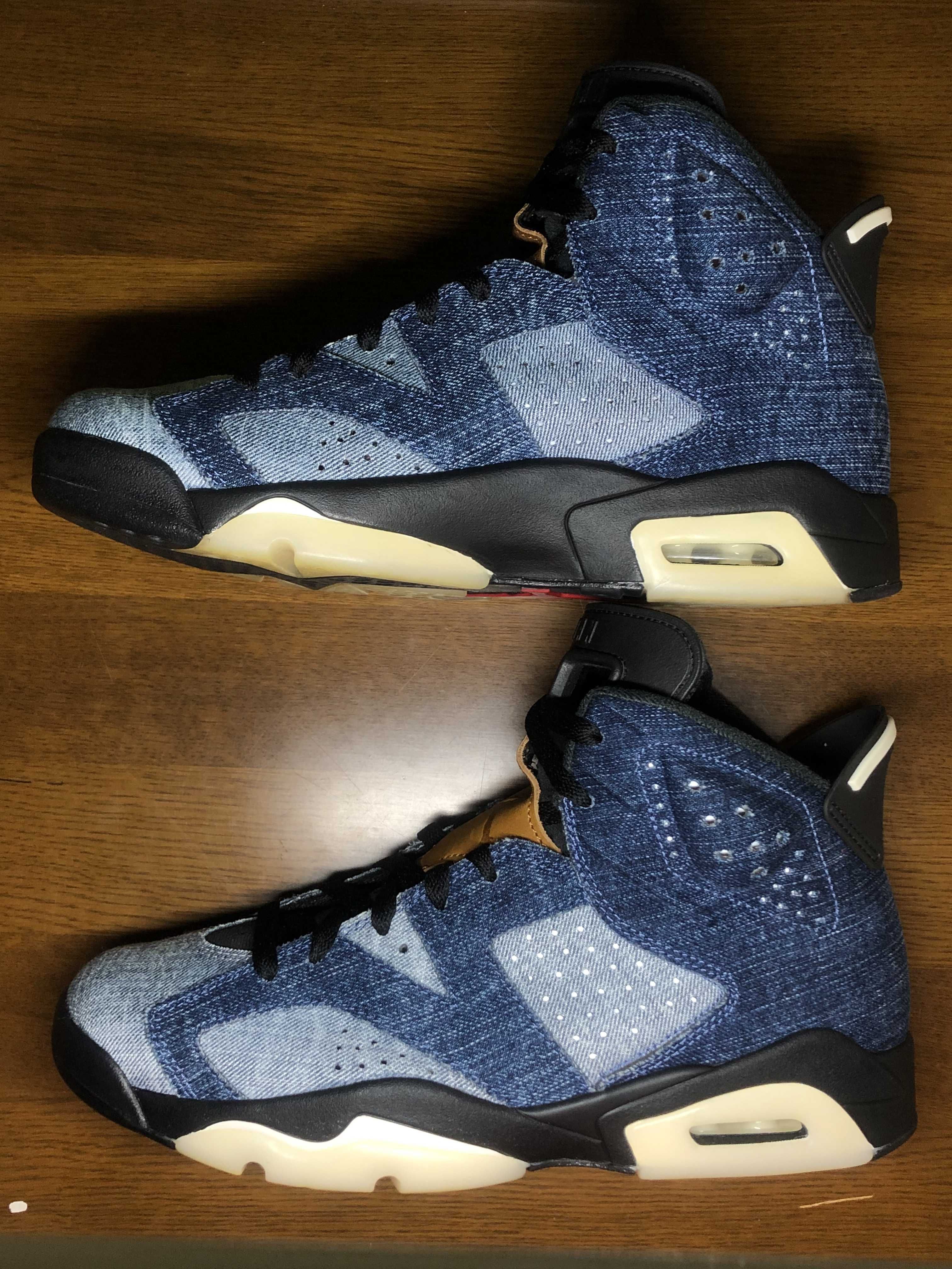NIKE AIR JORDAN 6 "WASHED DENIM"