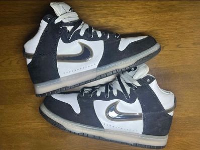 SLAM JAM x NIKE DUNK HIGH "WHITE/CLEAR BLACK"