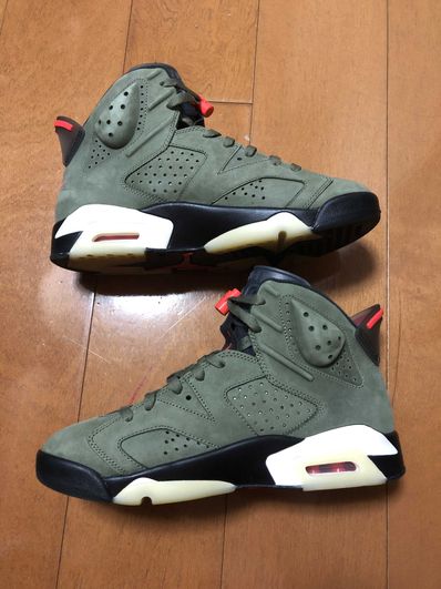 Travis Scott × Nike Air Jordan 6 Retro "Medium Olive"