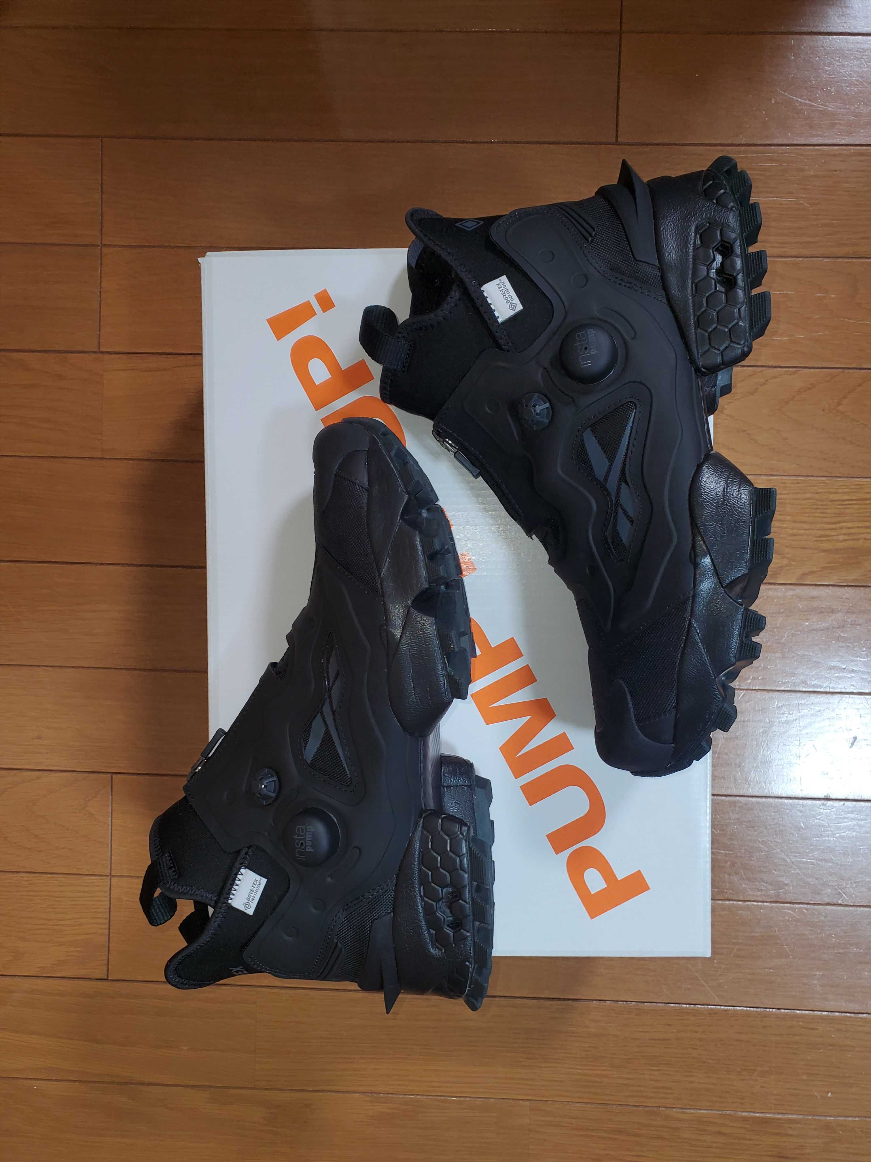 Reebok Classic Instapump Fury Gore-Tex "Black/Cold Grey/Pure Grey"