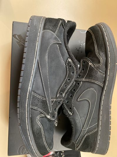 Travis Scott × Nike Air Jordan 1 Low OG SP "Black Phantom"