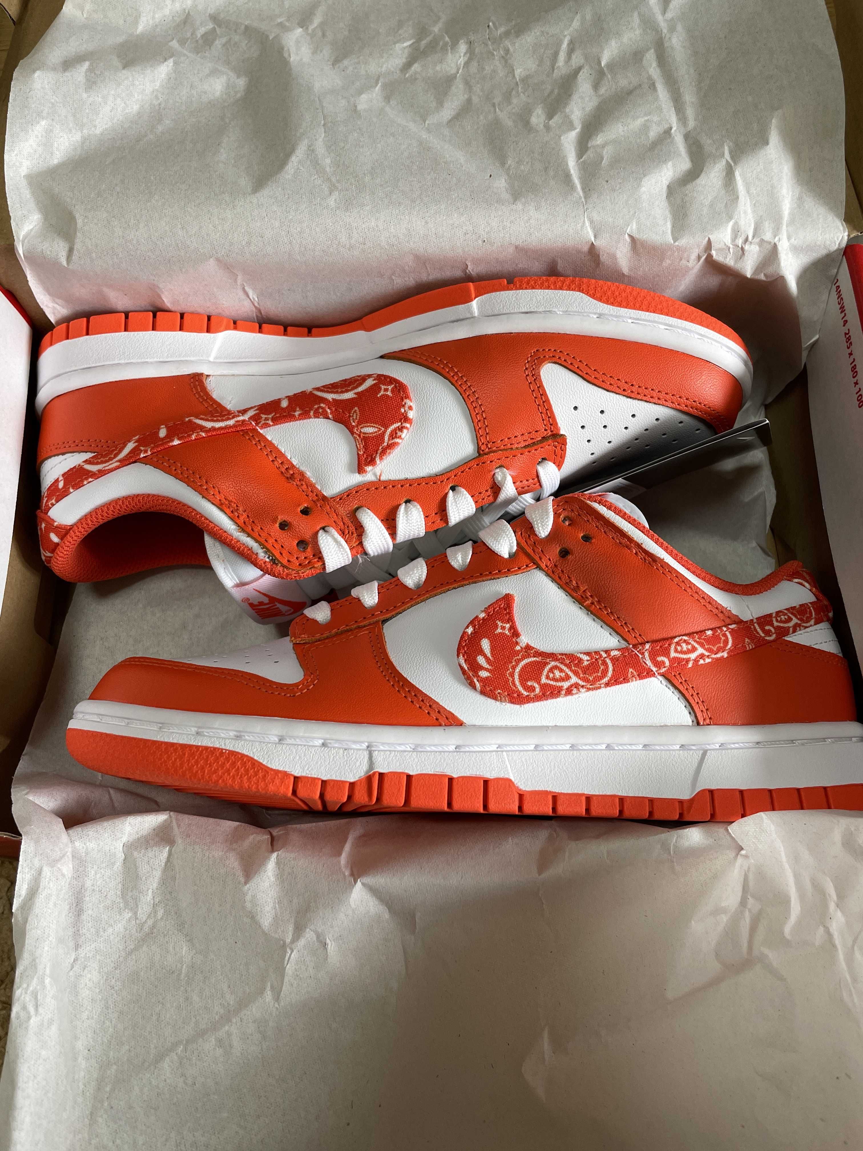 Nike Women's Dunk Low ESS "Orange Paisley"