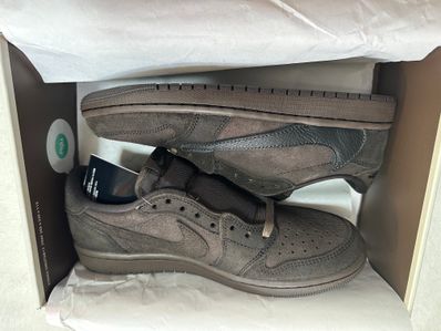 Travis Scott × Nike Air Jordan 1 Low OG SP "Velvet Brown and Dark Mocha"