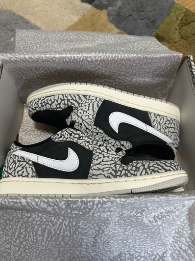 Nike Air Jordan 1 Retro Low OG "Black Cement"