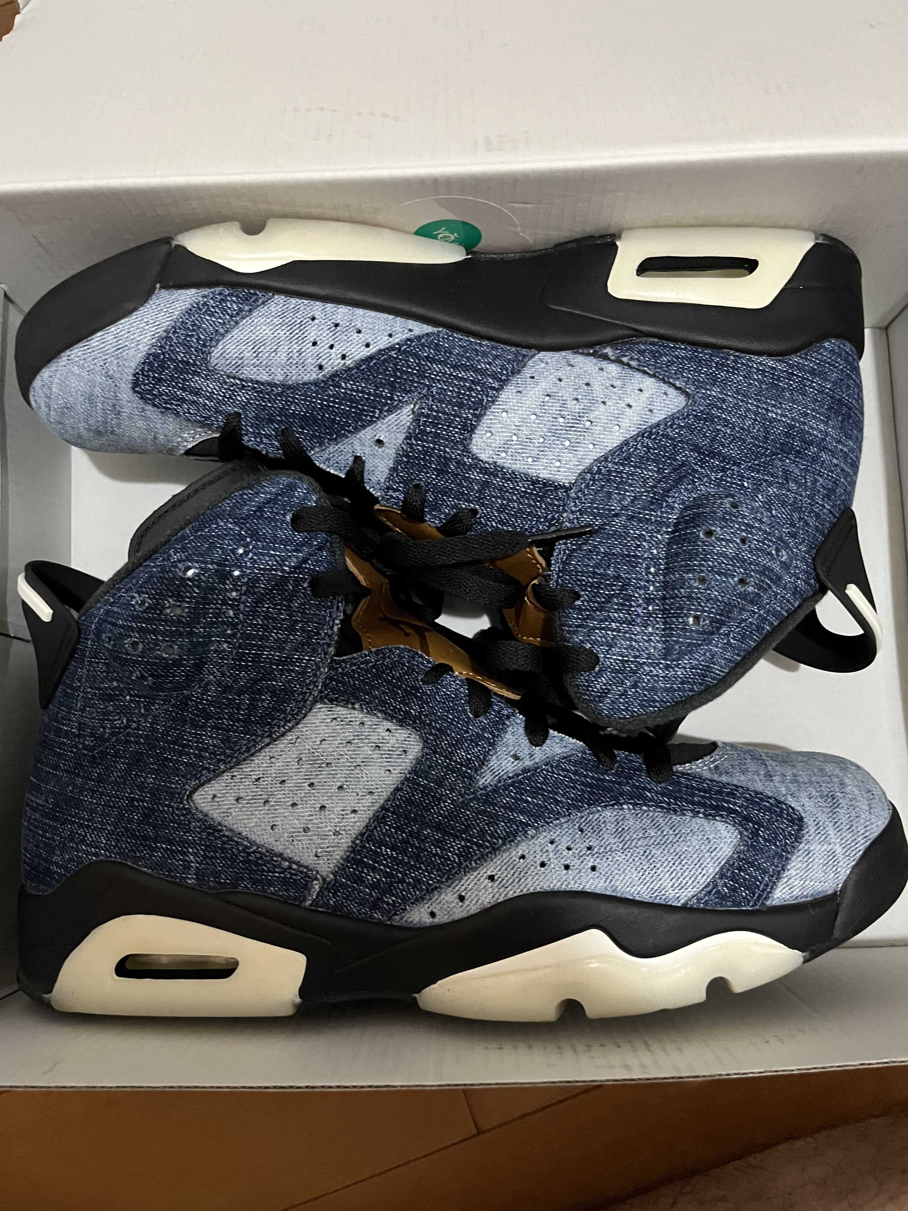 NIKE AIR JORDAN 6 "WASHED DENIM"