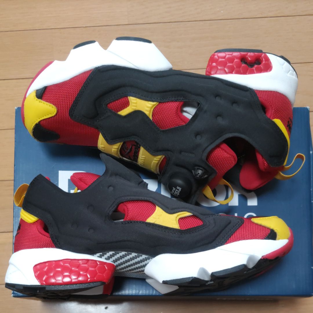 REEBOK INSTAPUMP FURY OG MU "RED/BLACK/YELLOW"