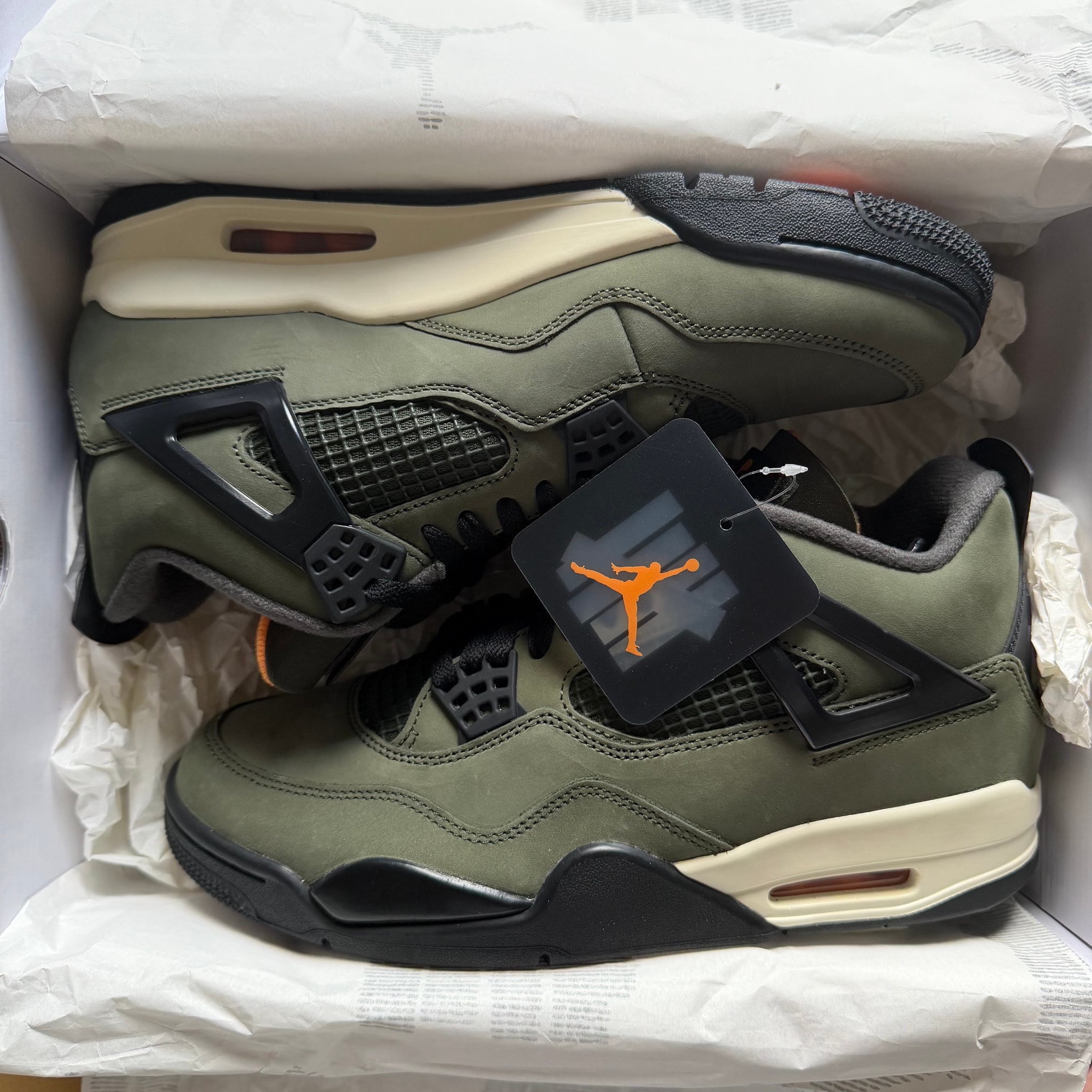 UNDEFEATED × Nike Air Jordan 4 Retro "Deep Green" (2025)
