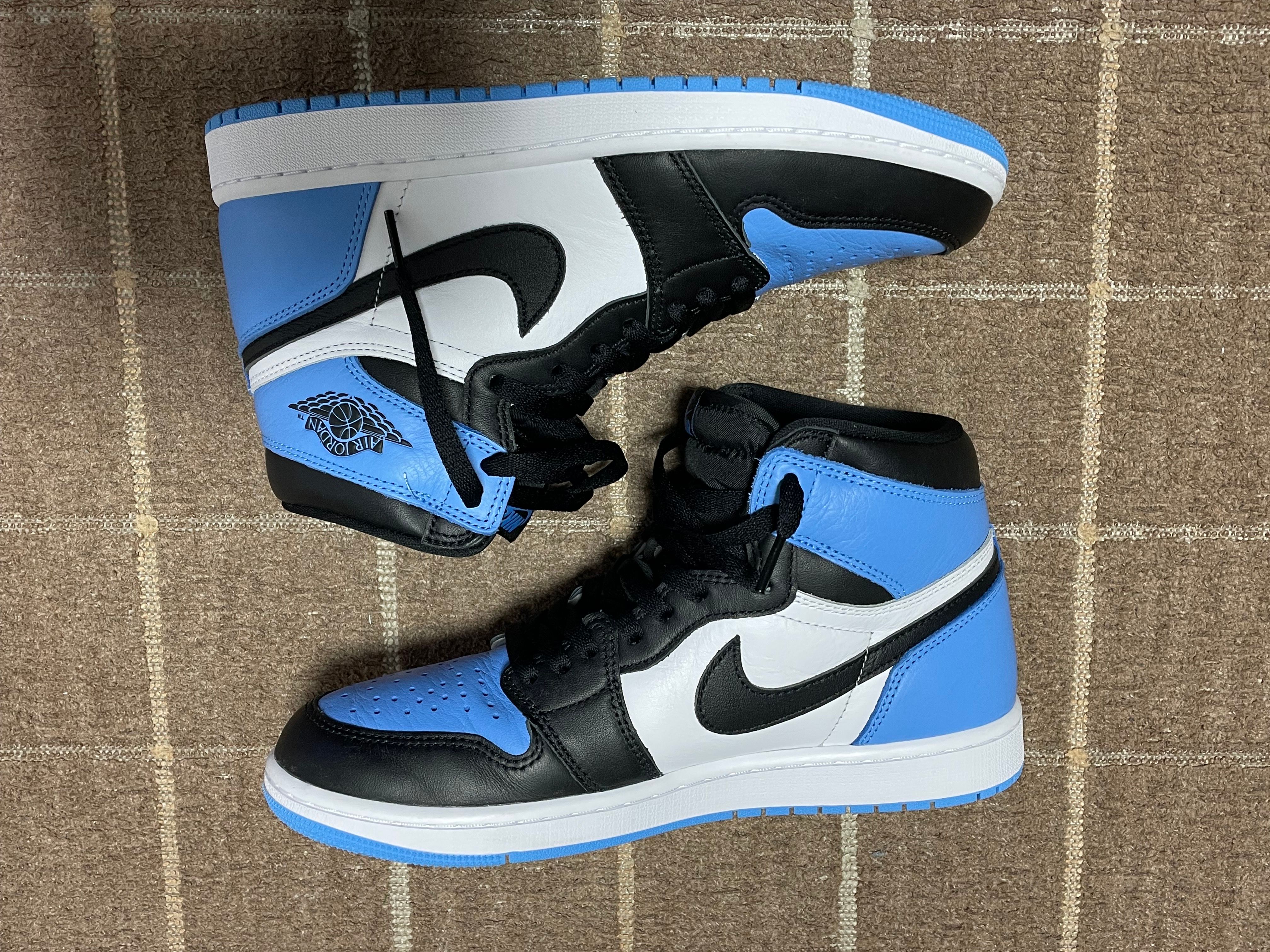 Nike Air Jordan 1 Retro High OG "University Blue/UNC Toe"