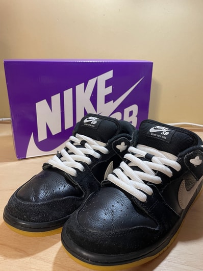 Nike SB Dunk Low Pro "Black/White"