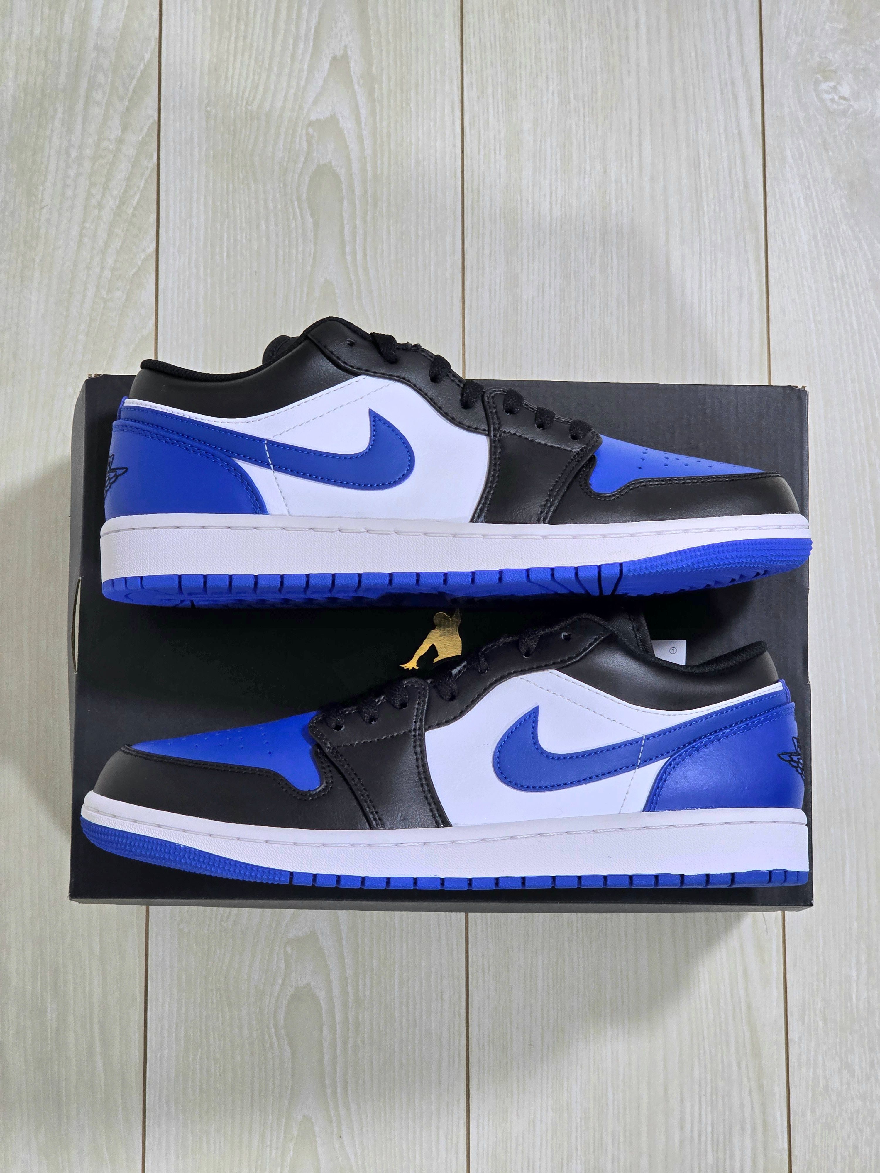 Nike Air Jordan 1 Low "Black/White/Royal Blue"