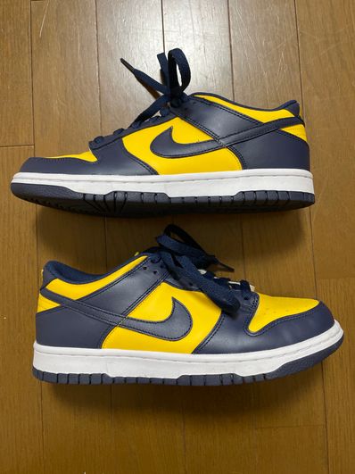 NIKE GS DUNK LOW "MICHIGAN"