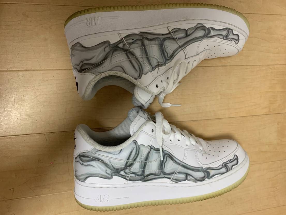 Nike Air Force 1 Low "White Skeleton"
