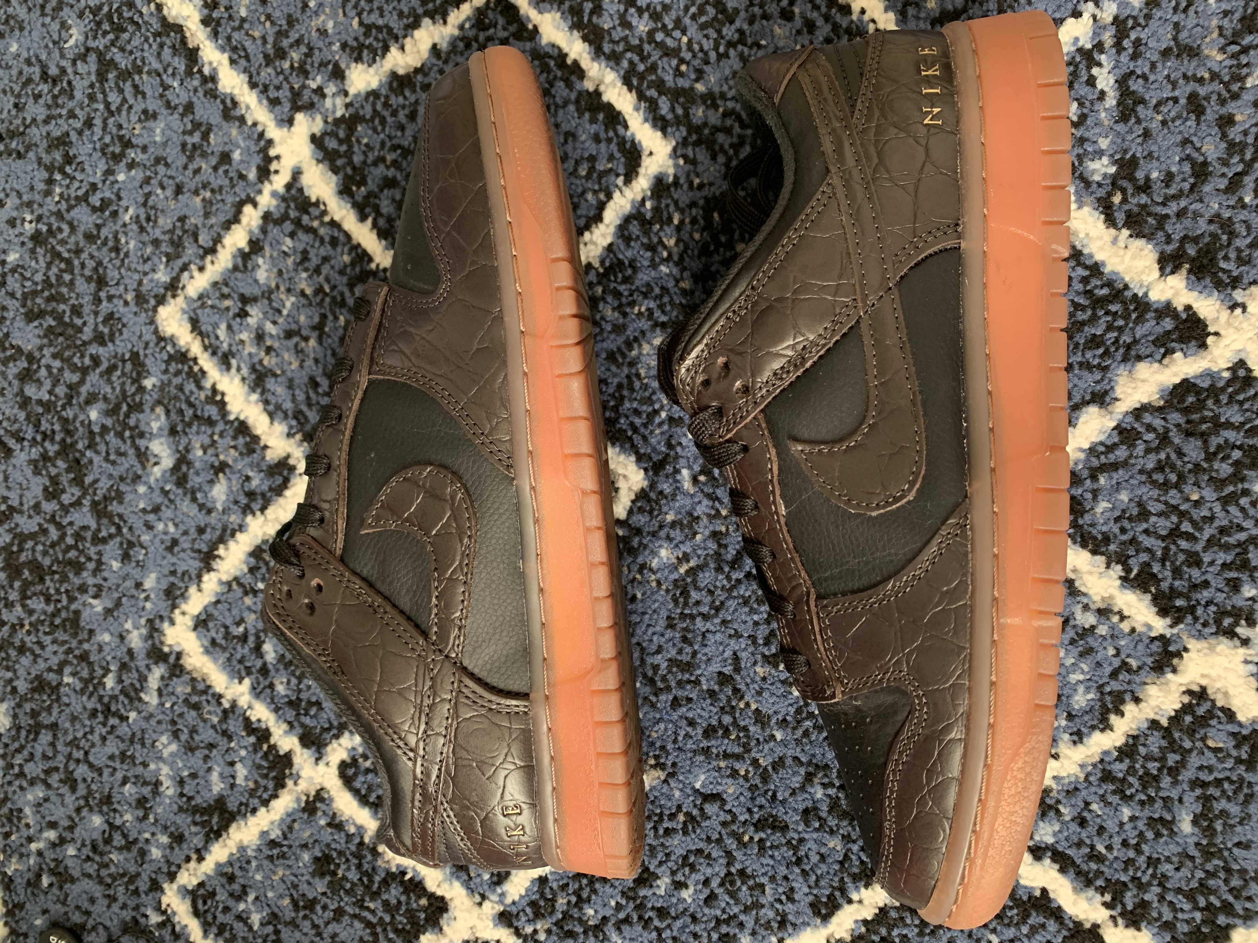 Nike Dunk Low "Velvet Brown and Black"