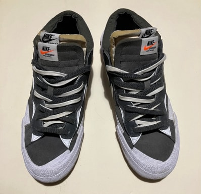 Sacai × Nike Blazer Low "Iron Grey"