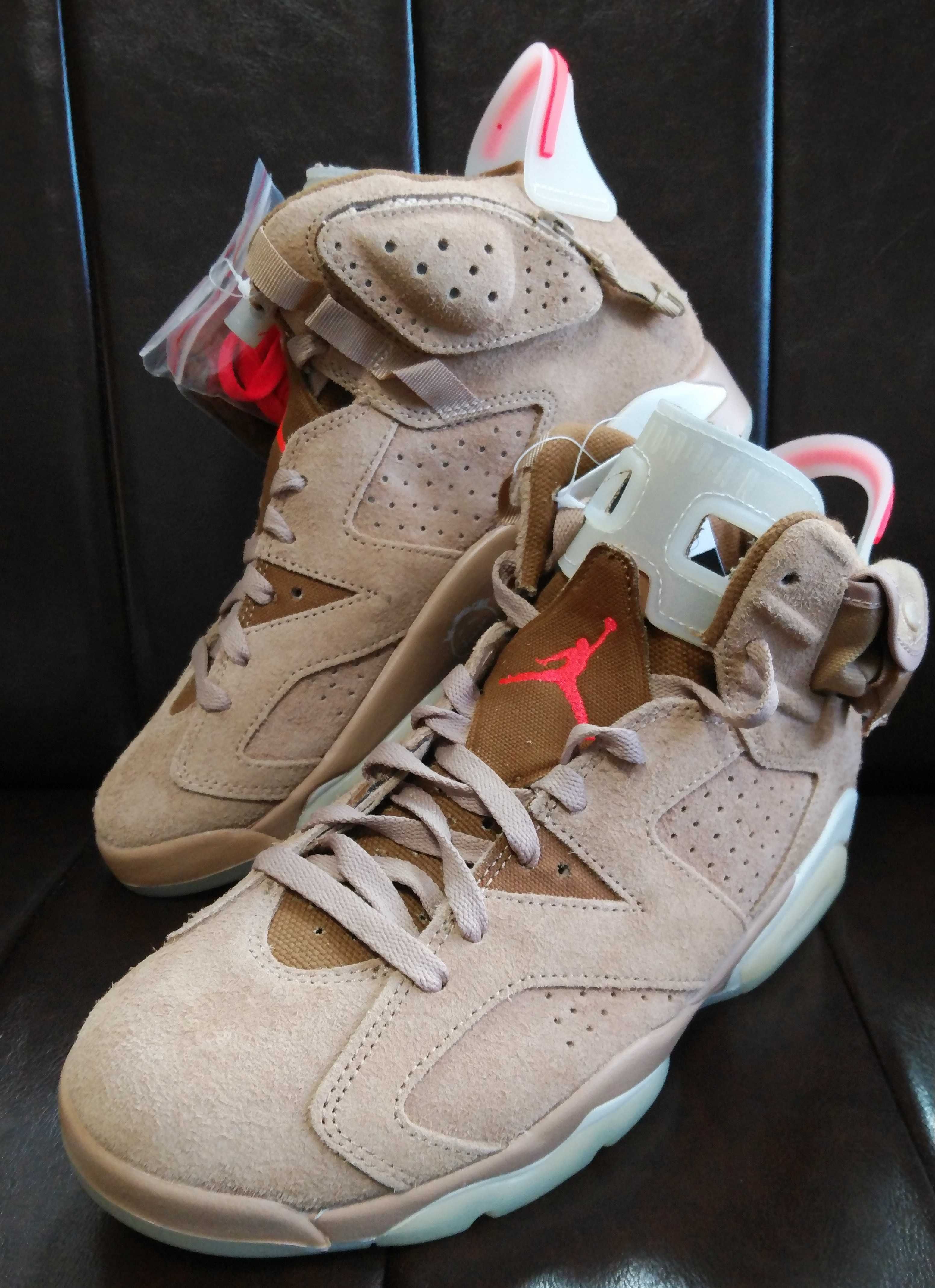 Travis Scott × Nike Air Jordan 6 "British Khaki"