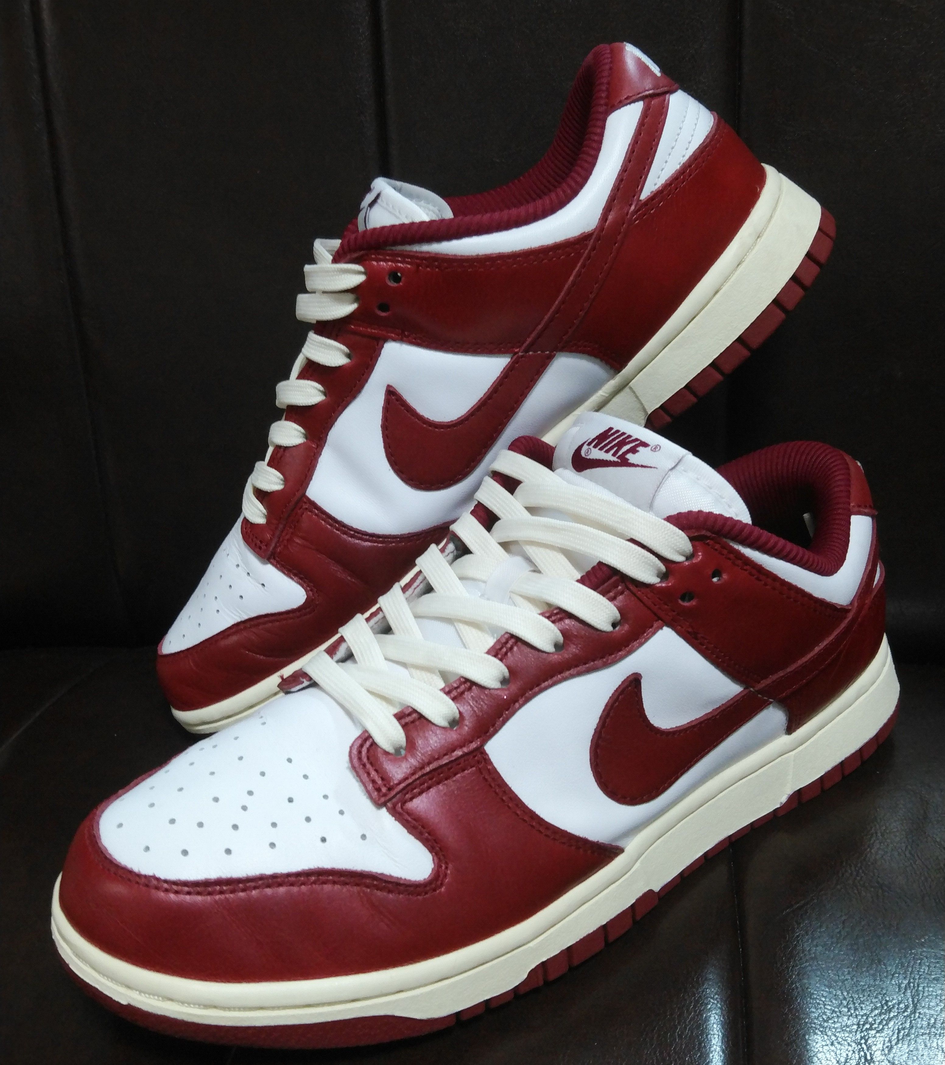 Nike Women's Dunk Low PRM "Team Red and White"