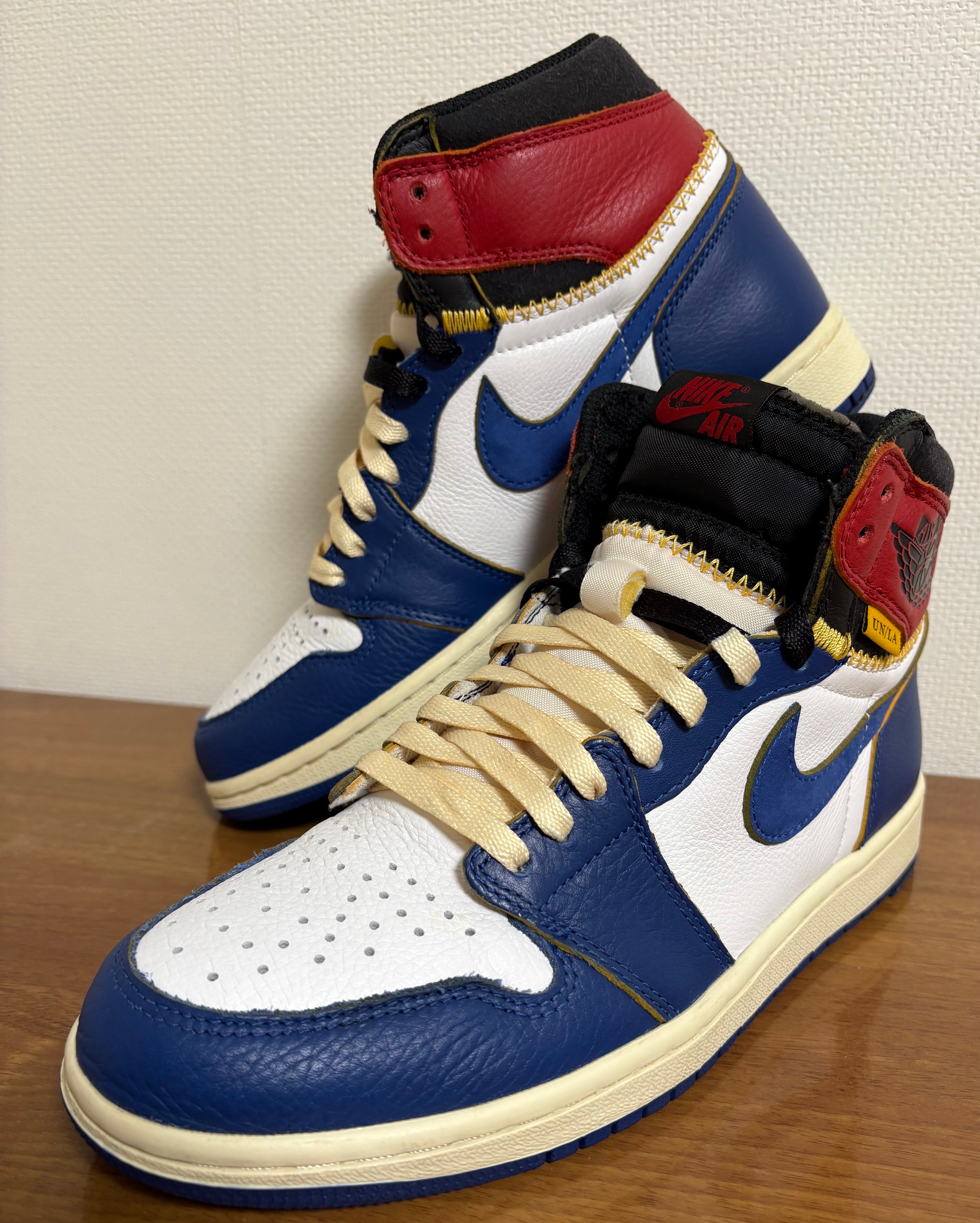 Union × Nike Air Jordan 1 Retro High OG NRG "Storm Blue/Varsity Red"