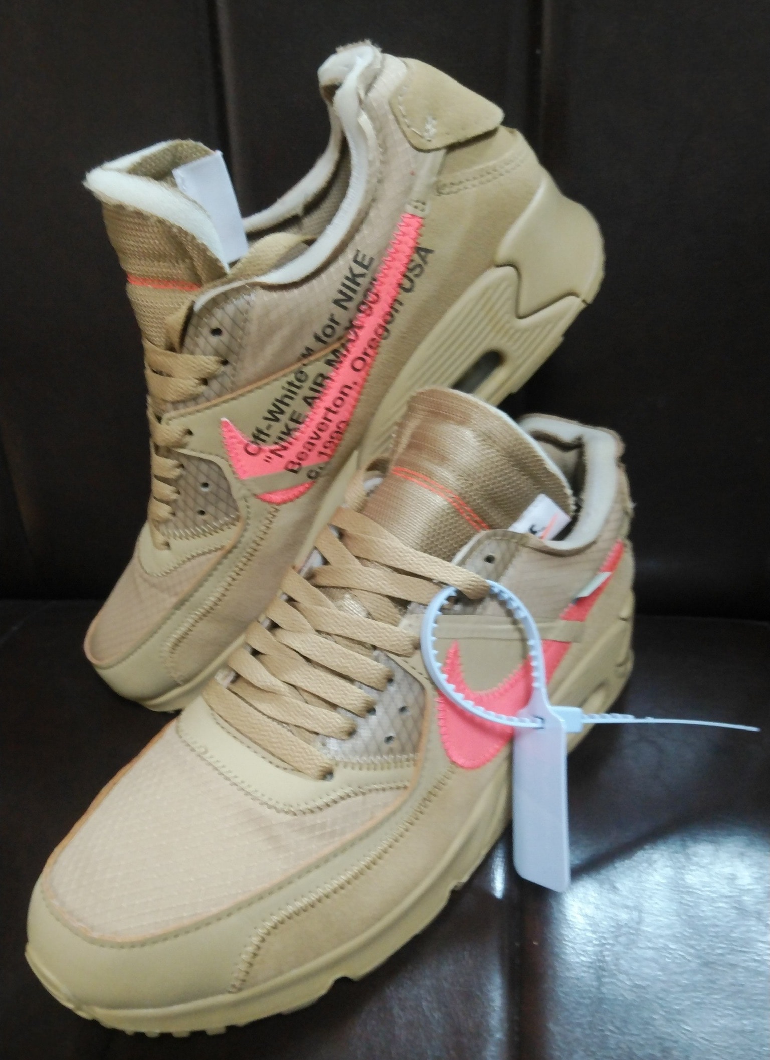 Off-White × Nike Air Max 90 "Desert Ore"