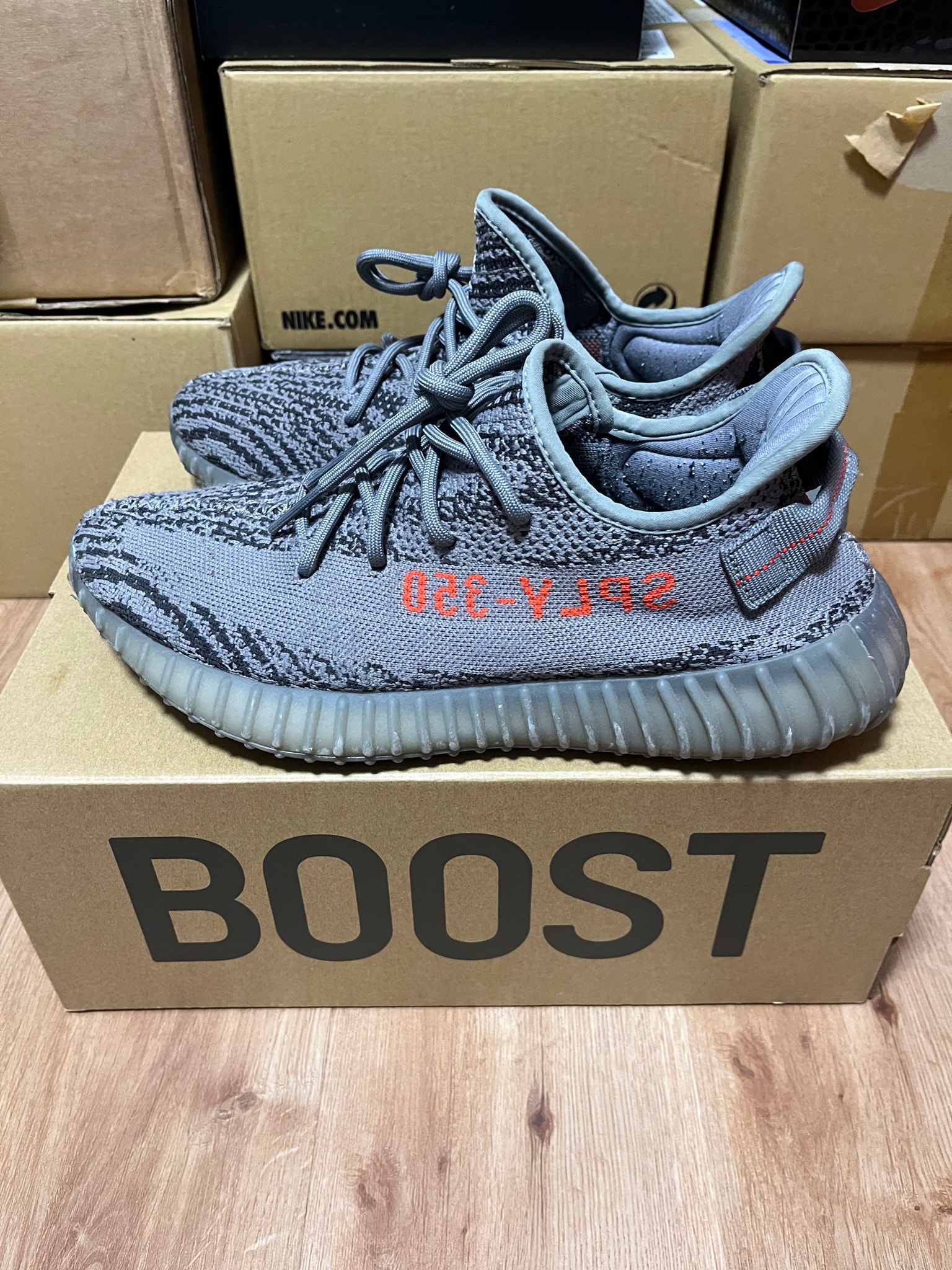 adidas Yeezy Boost 350 V2 "Grey/Bold Orange/DGH Solid Grey"