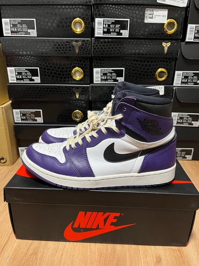 Nike Air Jordan 1 Retro High OG "Court Purple White/Black" (2020)
