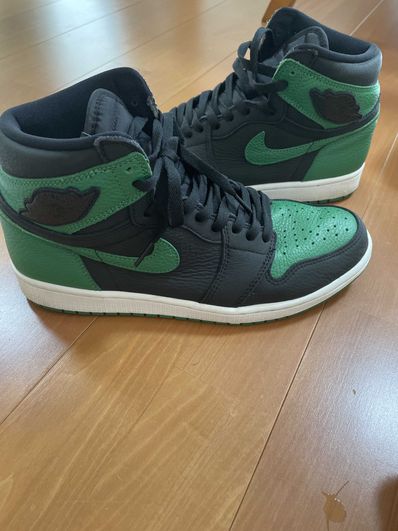 Nike Air Jordan 1 Retro High OG "Black/Pine Green" (2020)