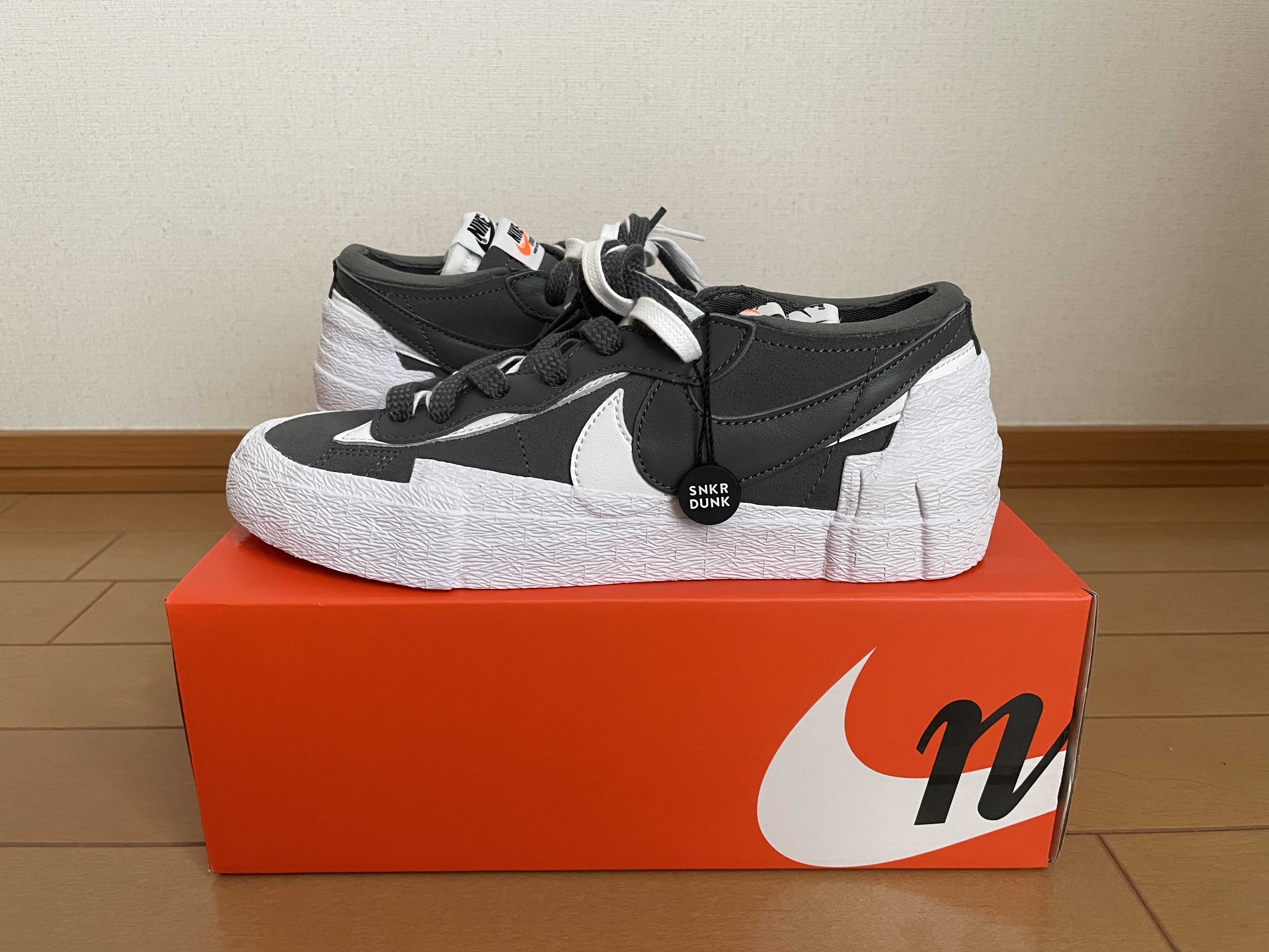 Sacai × Nike Blazer Low "Iron Grey"