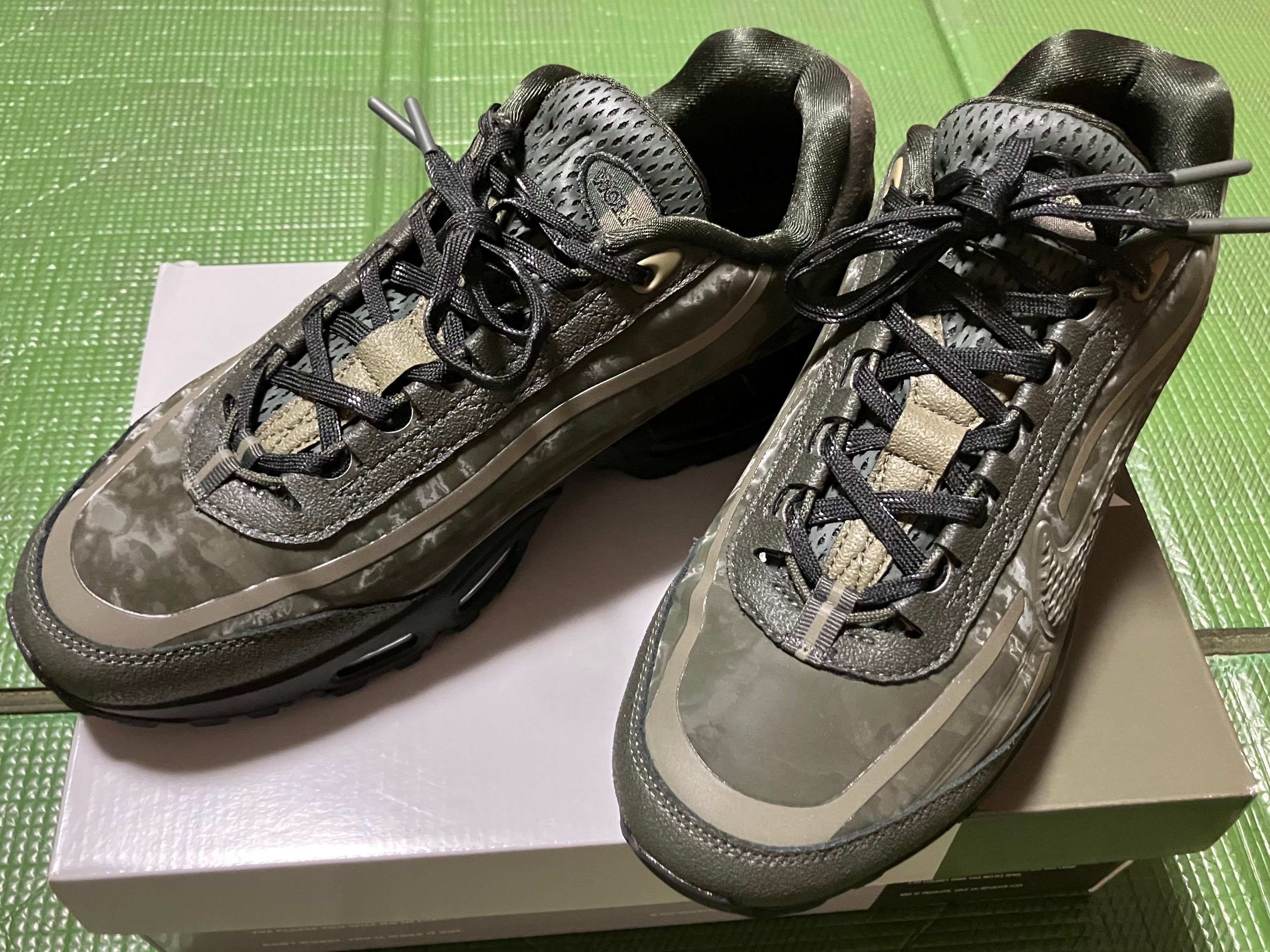 Worksout × Nike Air Max 95 Big Bubble "Uniform/Medium Olive and Sequoia"