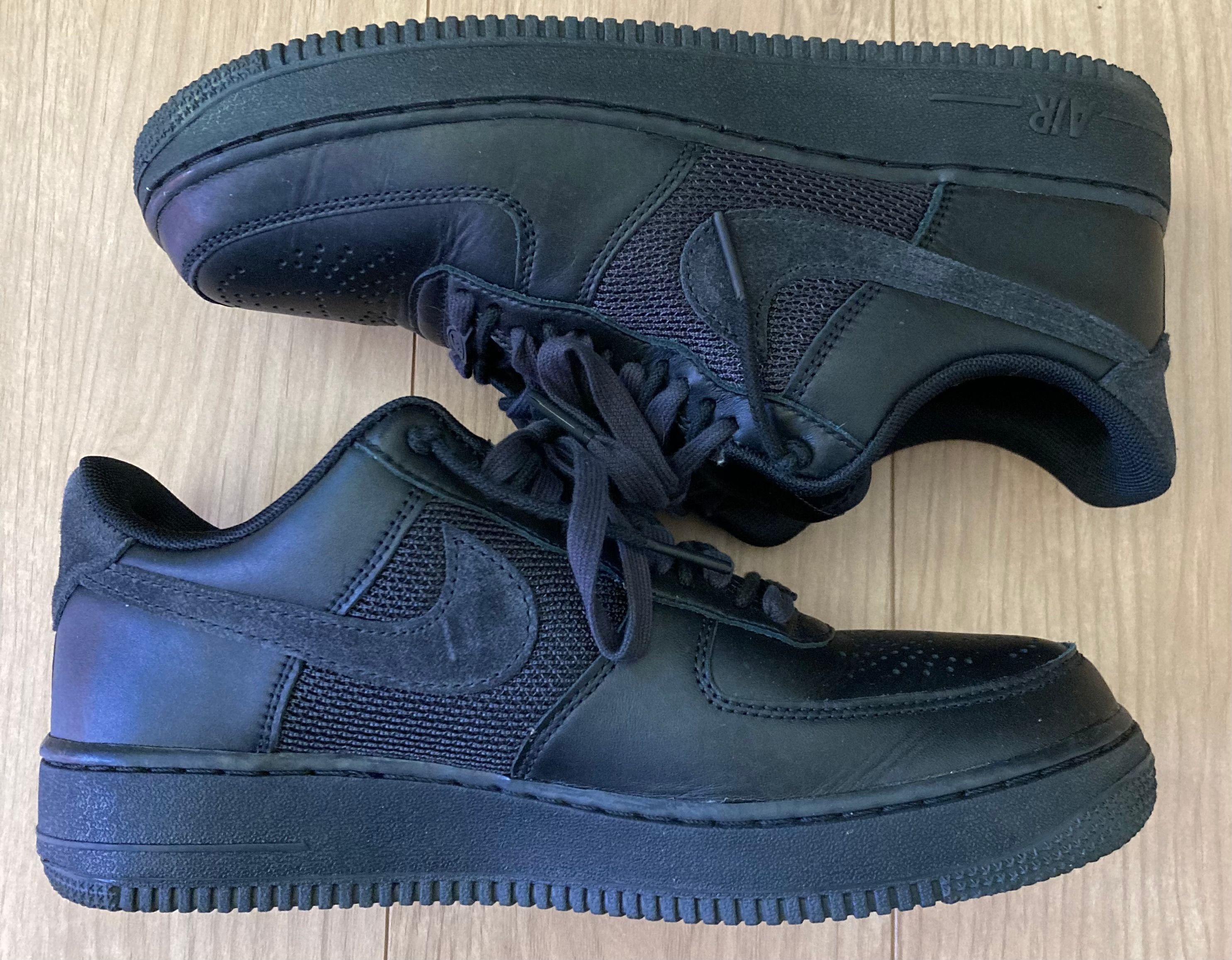 Slam Jam × Nike Air Force 1 Low "Black and Off Noir"